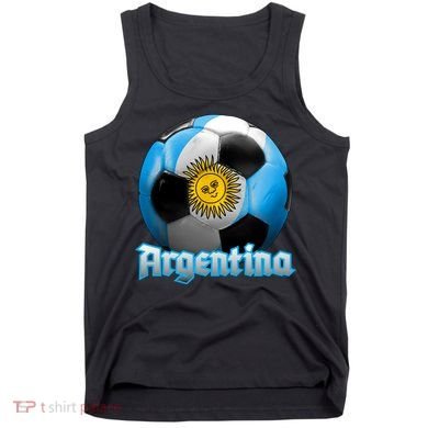 Argentina Soccer Logo Tank Top