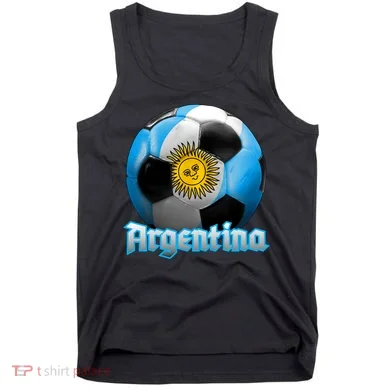 Argentina Soccer Logo Tank Top