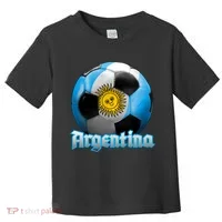 Argentina Soccer Logo Toddler T-Shirt thumb 0