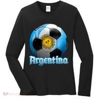 Argentina Soccer Logo Women's Long Sleeve Shirt thumb 0