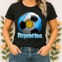 Argentina Soccer Logo Women's T-Shirt thumb 2