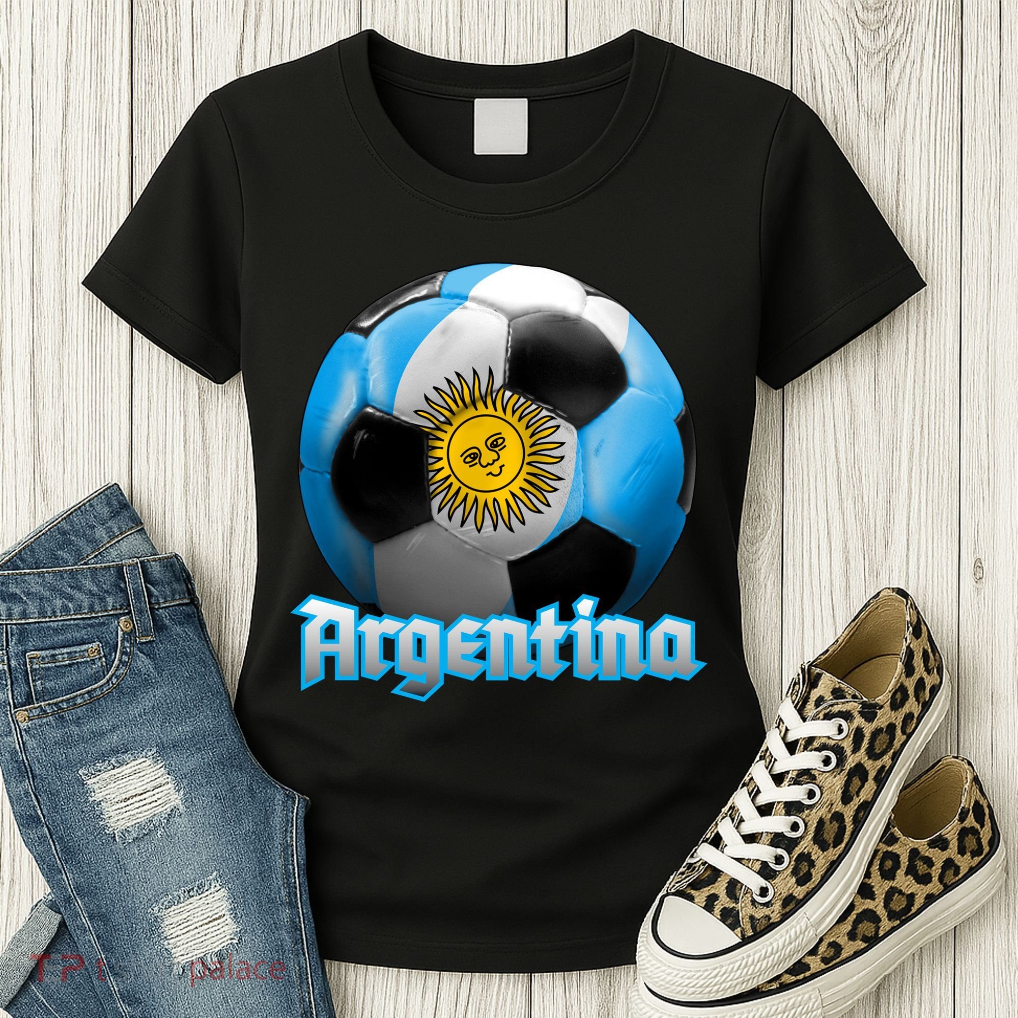 Argentina Soccer Logo Women's T-Shirt