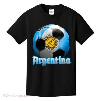 Argentina Soccer Logo Kids T-Shirt