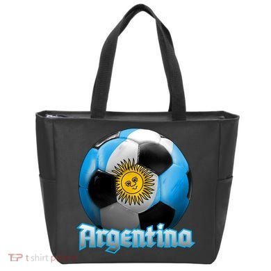 Argentina Soccer Logo Tote Bag