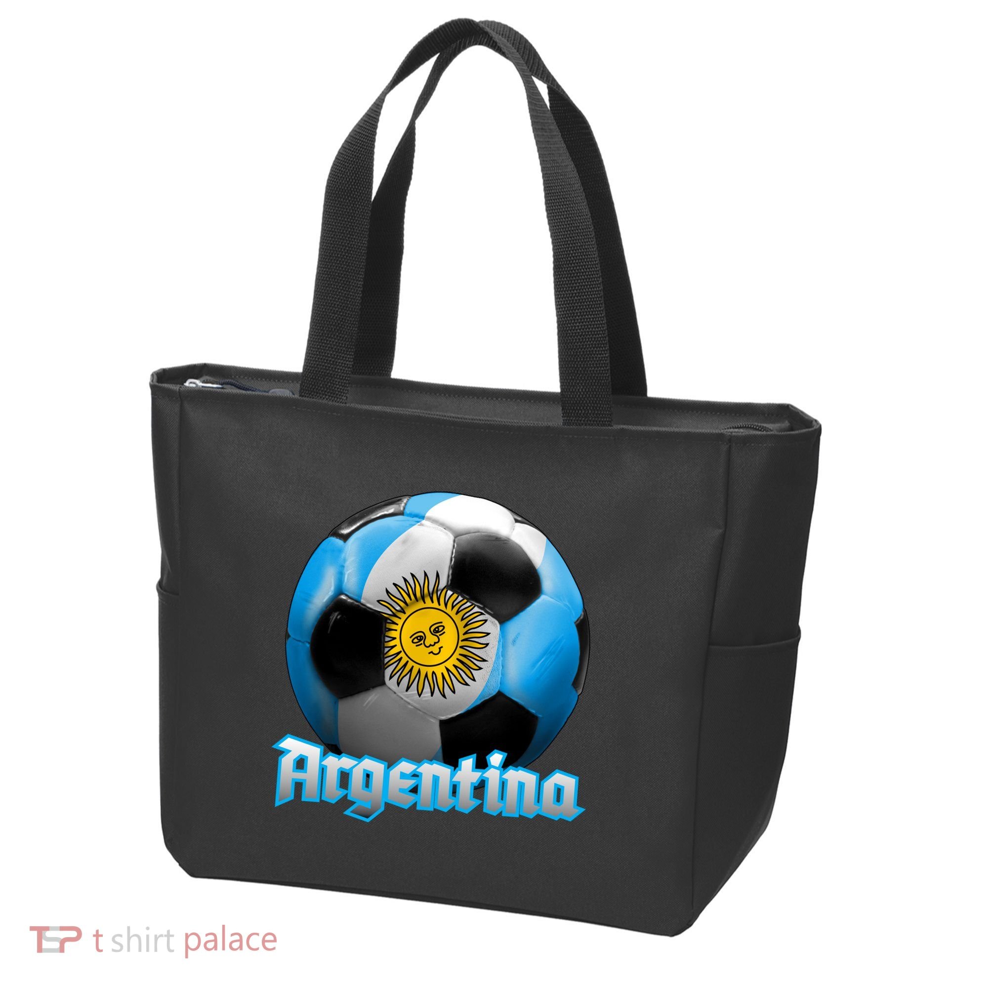 Argentina Soccer Logo Tote Bag