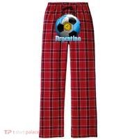 Argentina Soccer Logo Women's Flannel Plaid Pajama Pants thumb 0