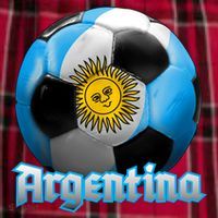 Argentina Soccer Logo Women's Flannel Plaid Pajama Pants thumb 2