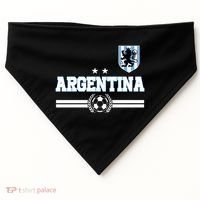 Argentina Soccer Team Fan Logo USA-Made Doggie Bandana thumb 0