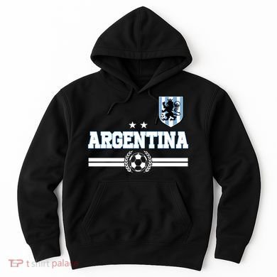 Argentina Soccer Team Fan Logo Hoodie