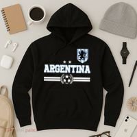 Argentina Soccer Team Fan Logo Hoodie thumb 3