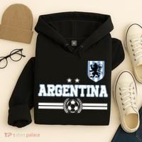 Argentina Soccer Team Fan Logo Hoodie thumb 4