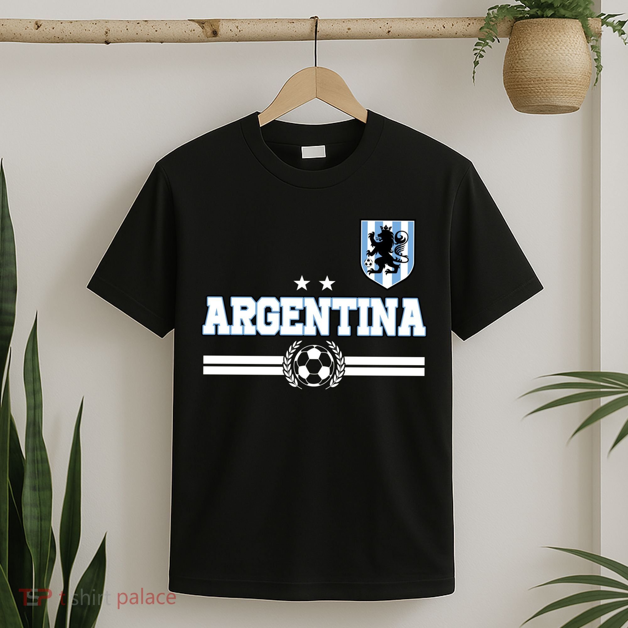 Argentina Soccer Team Fan Logo T-Shirt