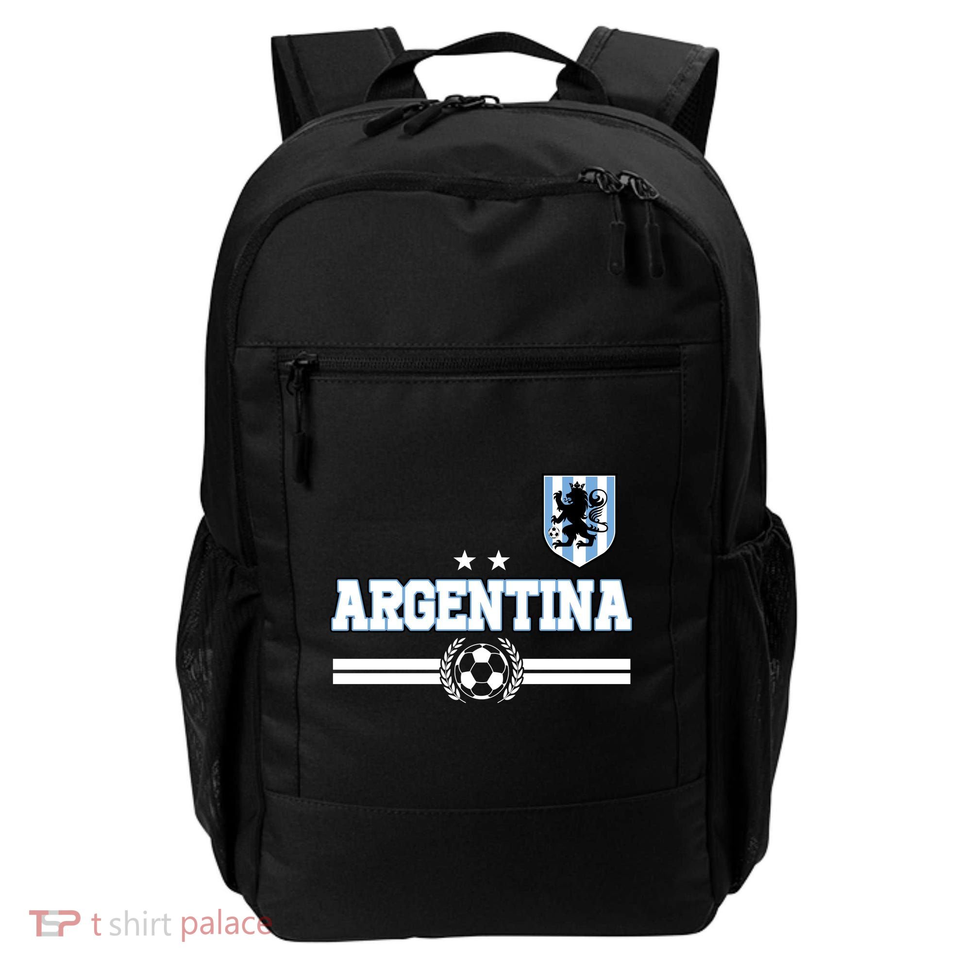 Argentina Soccer Team Fan Logo Backpack