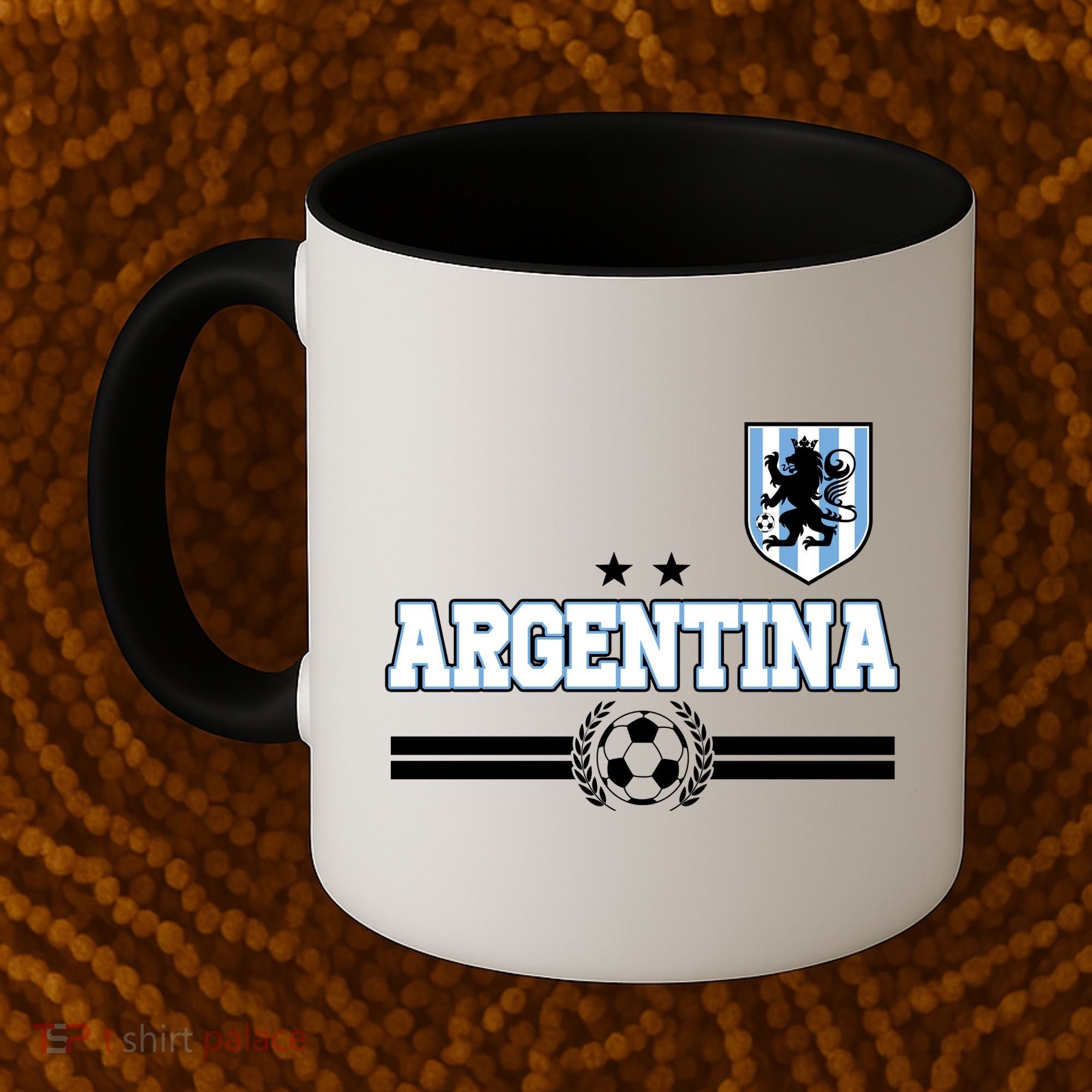 Argentina Soccer Team Fan Logo Coffee Mug