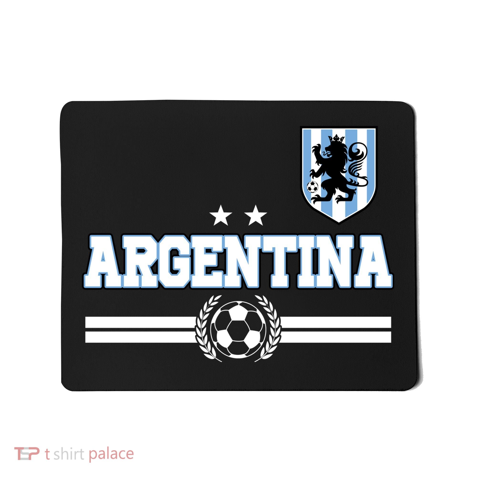 Argentina Soccer Team Fan Logo Mousepad
