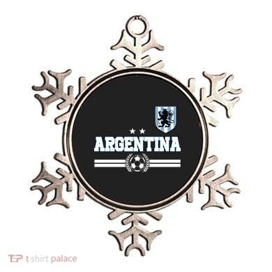 Argentina Soccer Team Fan Logo Ornament