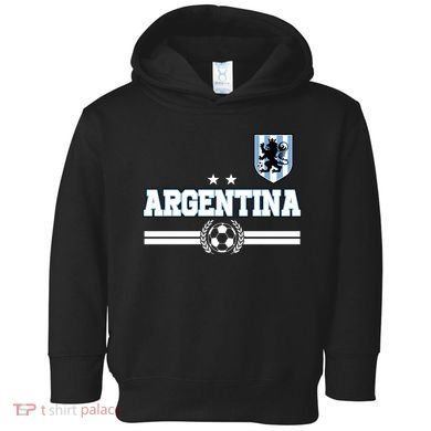 Argentina Soccer Team Fan Logo Toddler Hoodie