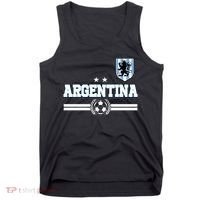 Argentina Soccer Team Fan Logo Tank Top thumb 0