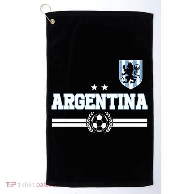 Argentina Soccer Team Fan Logo Golf Towel