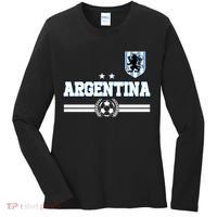 Argentina Soccer Team Fan Logo Women's Long Sleeve Shirt thumb 0