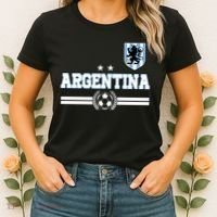 Argentina Soccer Team Fan Logo Women's T-Shirt thumb 2