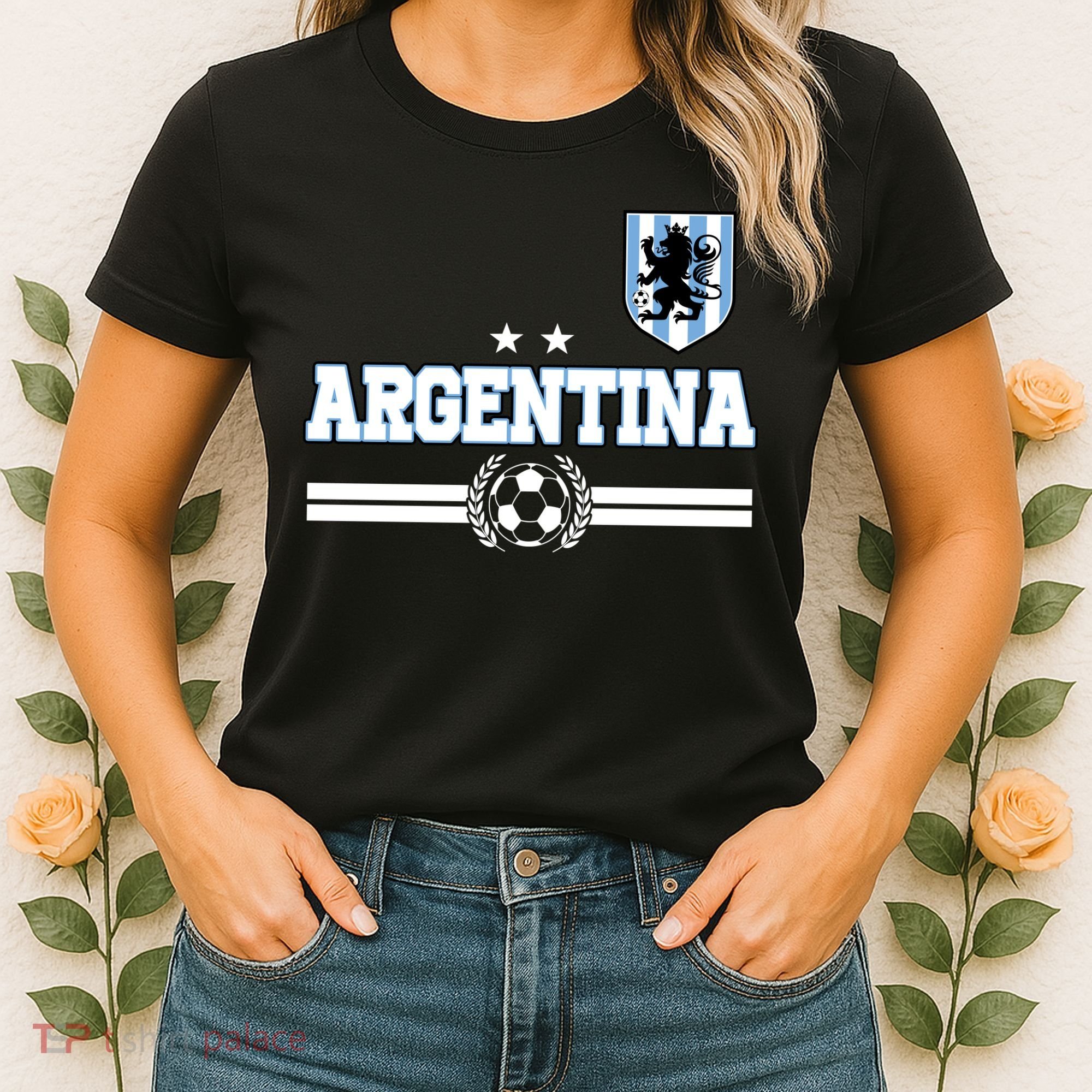 Argentina Soccer Team Fan Logo Women's T-Shirt