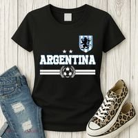 Argentina Soccer Team Fan Logo Women's T-Shirt thumb 3