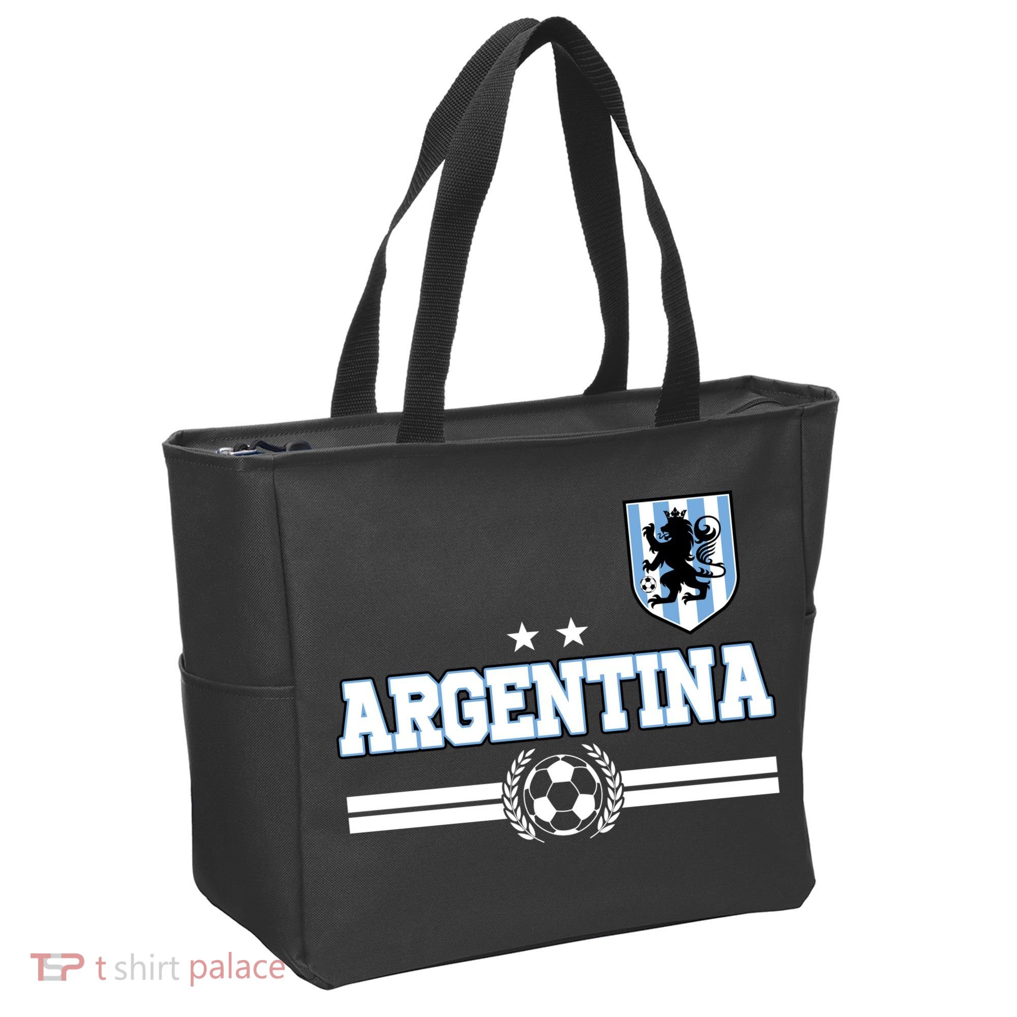 Argentina Soccer Team Fan Logo Tote Bag