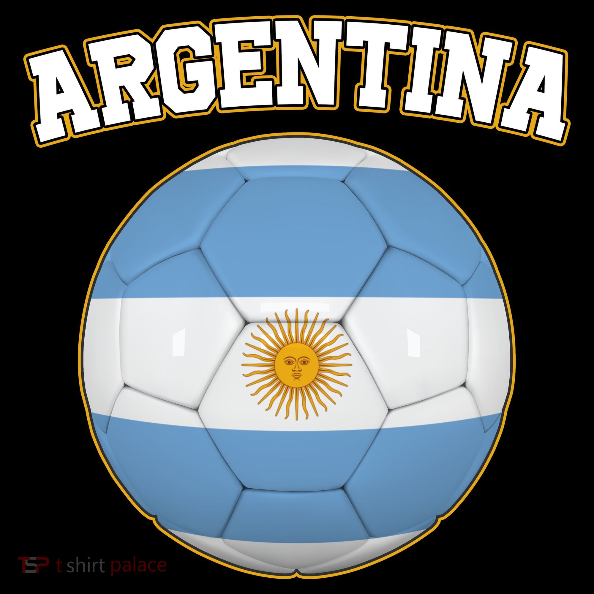 Argentina Team Flag Soccer Ball World Cup Coffee Mug
