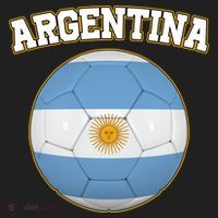 Argentina Team Flag Soccer Ball World Cup Tumbler thumb 3