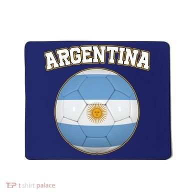 Argentina Team Flag Soccer Ball World Cup Mousepad