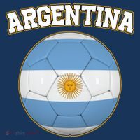 Argentina Team Flag Soccer Ball World Cup Women's Tank Top thumb 5