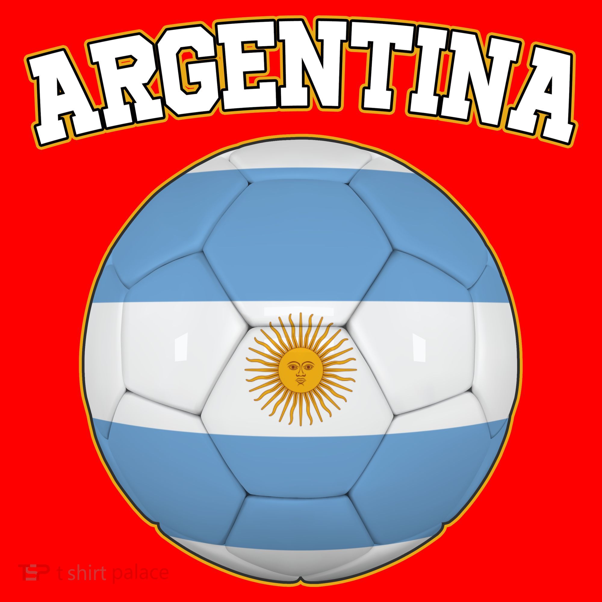 Argentina Team Flag Soccer Ball World Cup Santa Hat
