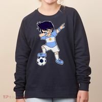 Argentinian Dabbing Soccer Boy Argentina Women's Sweatshirt thumb 0