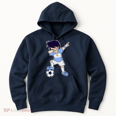 Argentinian Dabbing Soccer Boy Argentina Hoodie