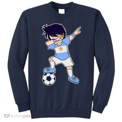 Argentinian Dabbing Soccer Boy Argentina Sweatshirt