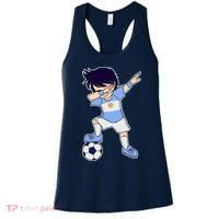 Argentinian Dabbing Soccer Boy Argentina Women's Tank Top thumb 0