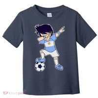 Argentinian Dabbing Soccer Boy Argentina Toddler T-Shirt thumb 0
