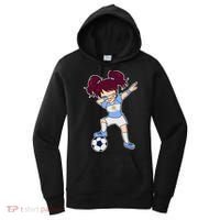 Argentinian Dabbing Soccer Gril Argentina Women's Hoodie thumb 0