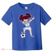 Argentinian Dabbing Soccer Gril Argentina Toddler T-Shirt thumb 0