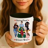 American Raised Half Dominican Born In Dominica Roots Gift Coffee Mug thumb 3