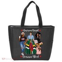 American Raised Half Dominican Born In Dominica Roots Gift Tote Bag thumb 0