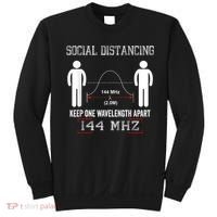 Amateur Radio Ham Social Distancing Ham Radio Operator Sweatshirt thumb 0