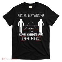 Amateur Radio Ham Social Distancing Ham Radio Operator T-Shirt thumb 0