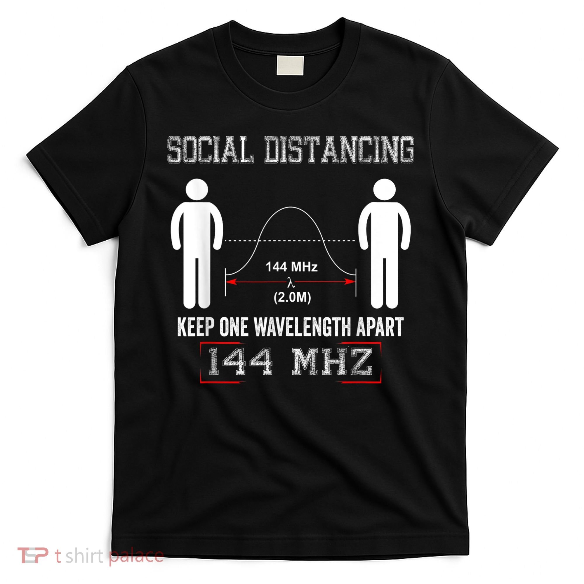 Amateur Radio Ham Social Distancing Ham Radio Operator T-Shirt