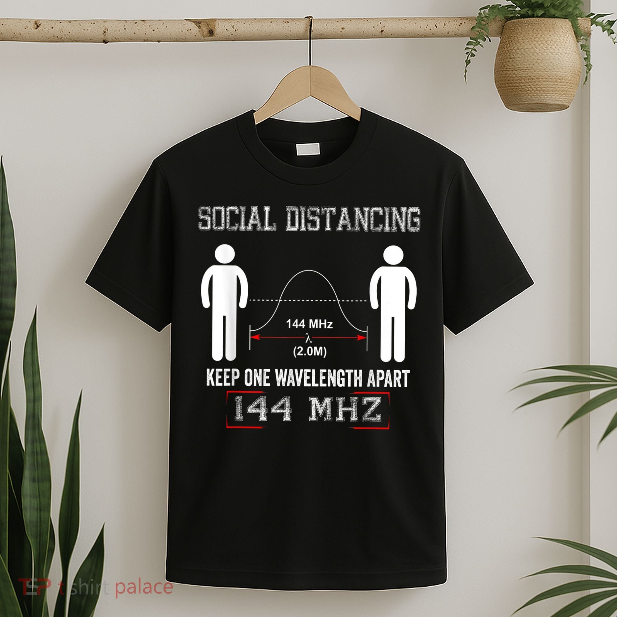 Amateur Radio Ham Social Distancing Ham Radio Operator T-Shirt