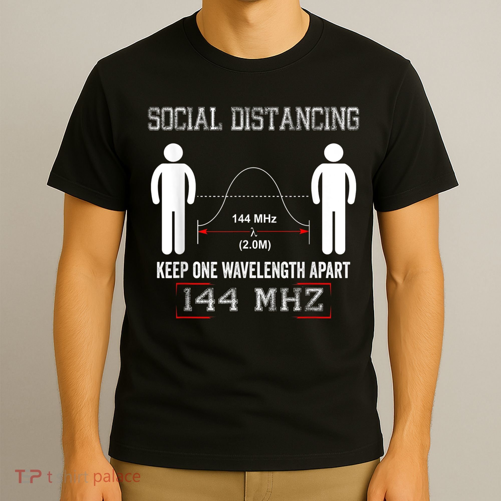Amateur Radio Ham Social Distancing Ham Radio Operator T-Shirt