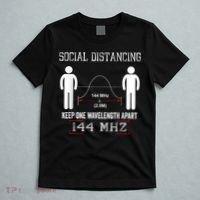 Amateur Radio Ham Social Distancing Ham Radio Operator T-Shirt thumb 5