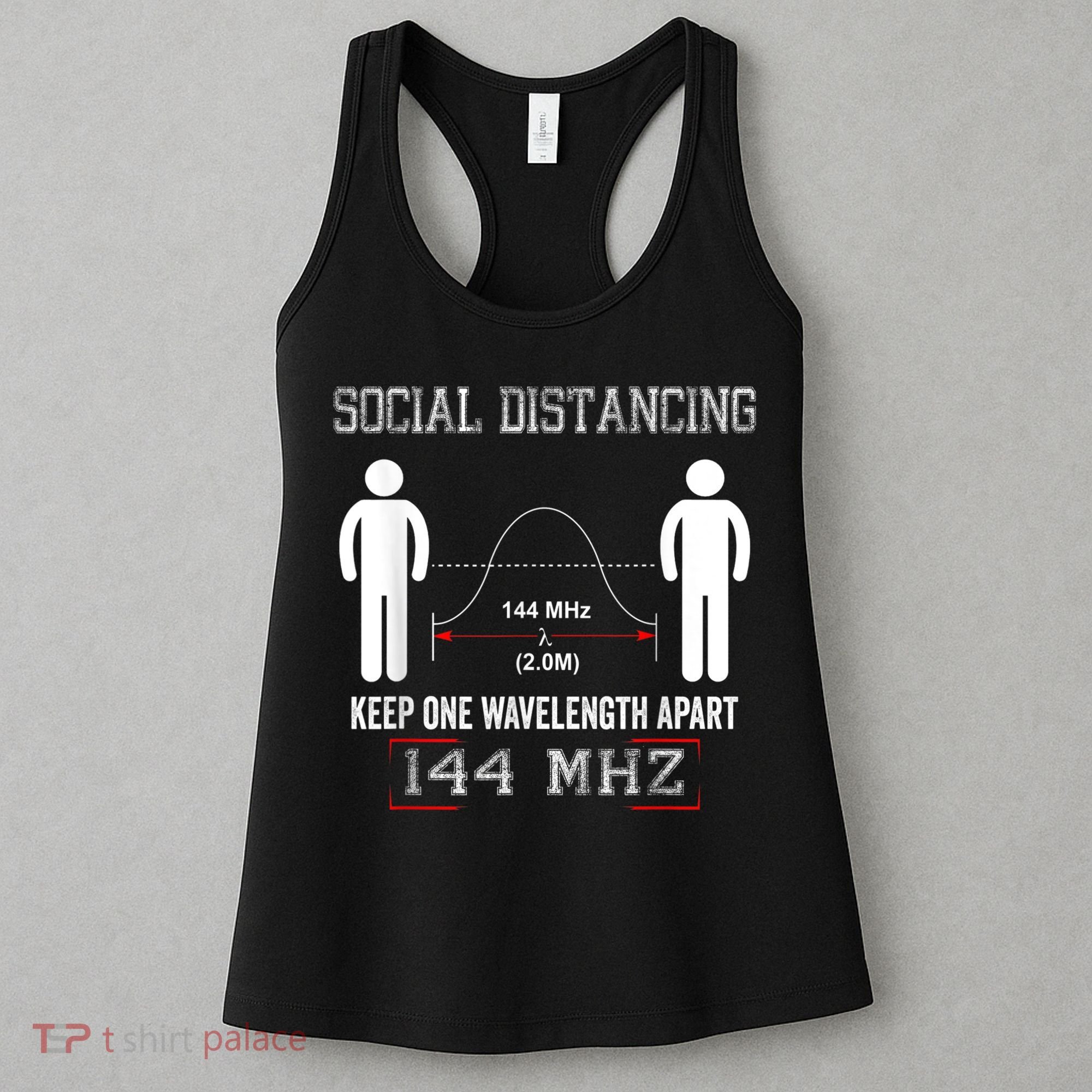 Amateur Radio Ham Social Distancing Ham Radio Operator Women's Tank Top