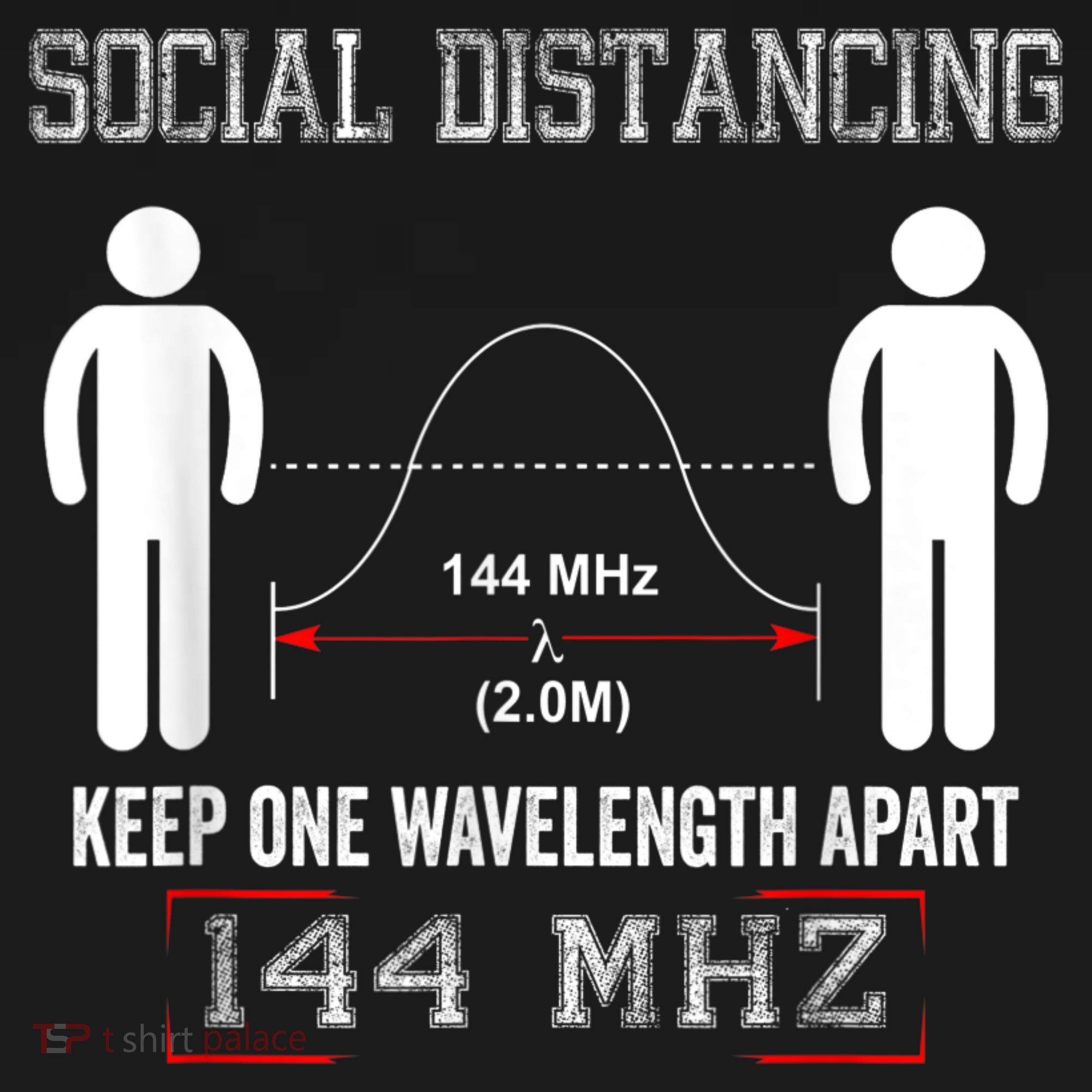 Amateur Radio Ham Social Distancing Ham Radio Operator Tote Bag